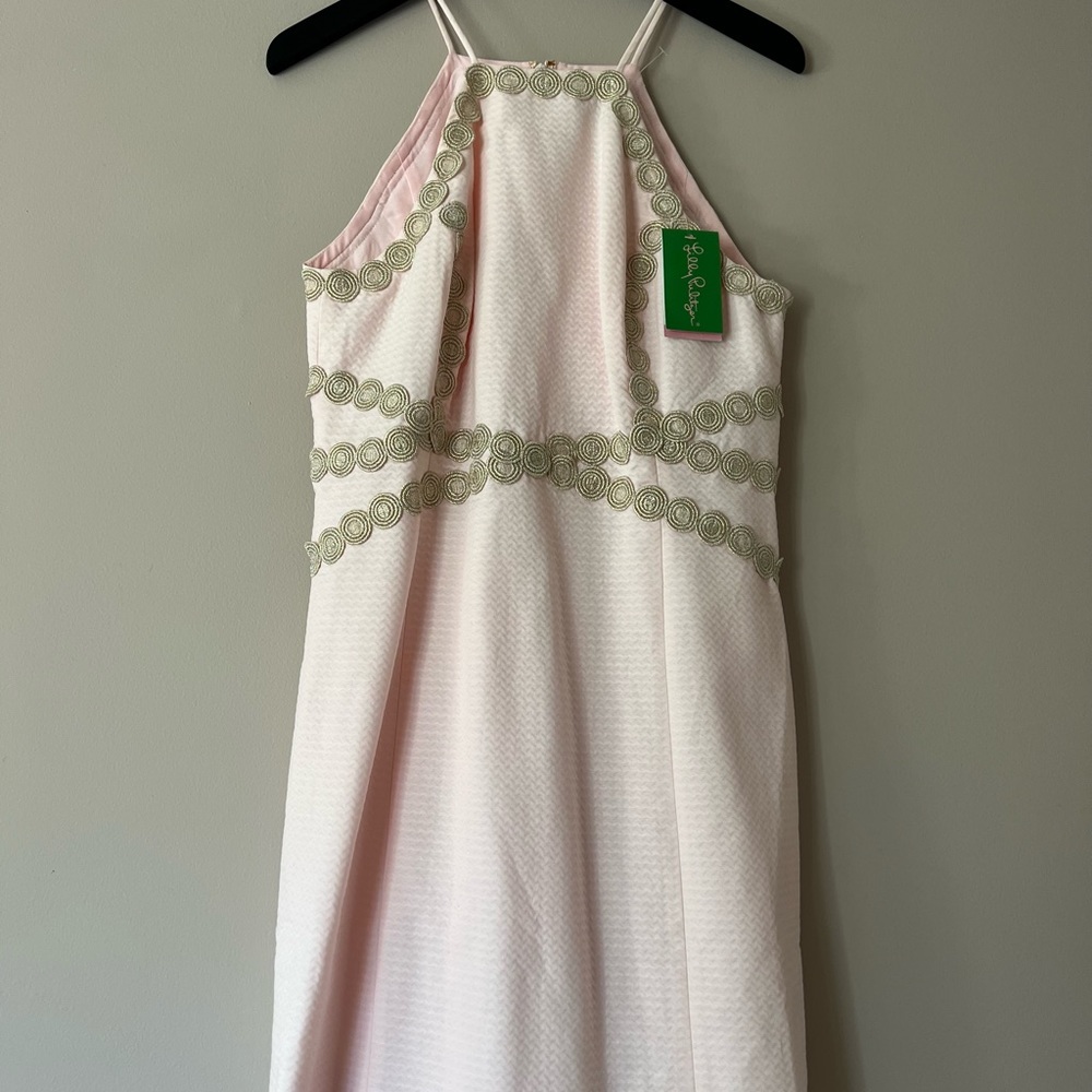 Lilly Pulitzer light pink shift dress